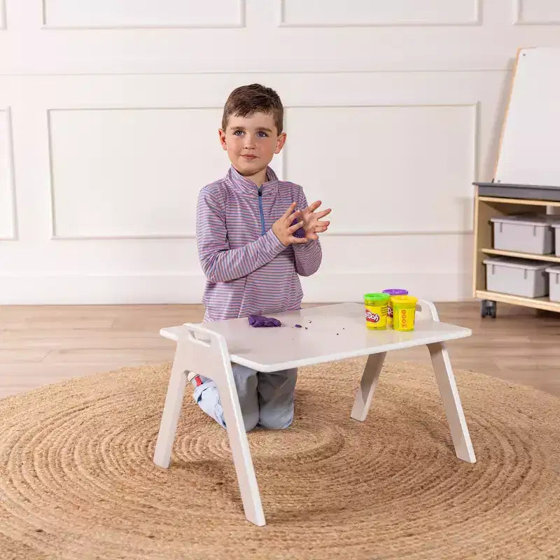 Tavolino Pieghevole Portatile per Attività per Bambini, Tavolo Leggero per Classi e Asili Nido