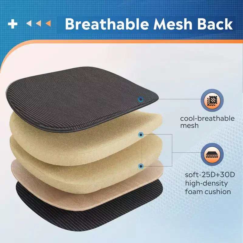 High Back Ergonomic Mesh Office Chair with Flip-up Armrests, Adjustable Headrest & Lumbar Support
