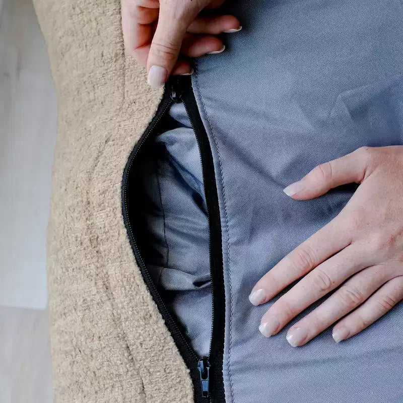 Modora Poltrona Sacco Strutturata Imbottita in Schiuma per Tutte le Età