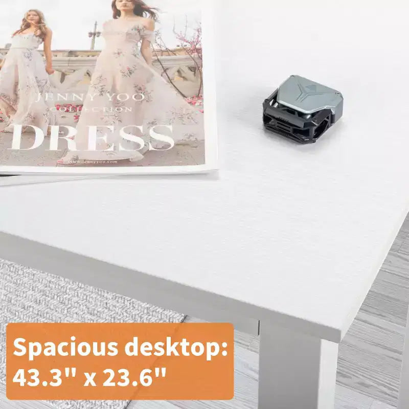 White Writing Desk, Modern Home Office & Study Desk