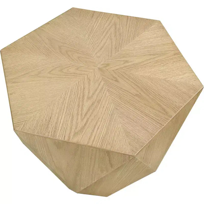 Tavolino Diamante Glam con Finitura a Specchio o Metallizzata, Tavolino Moderno